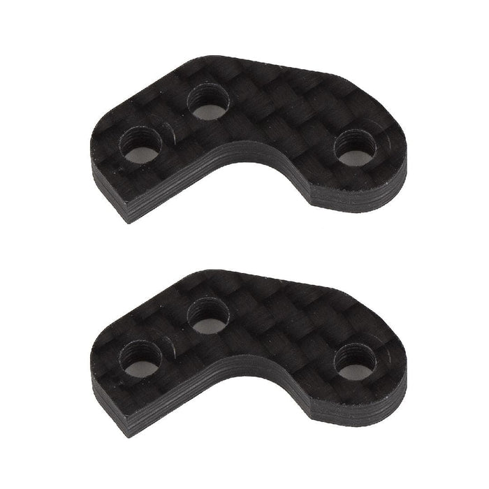 ASC92468 Team Associated RC10B7 Caster Block Link Mount Set, -1mm