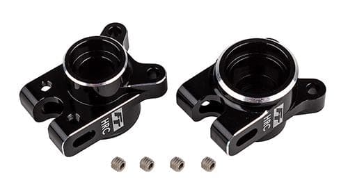 ASC92474 Team Associated RC10B7 FT Rear Hub Set, HRC, black