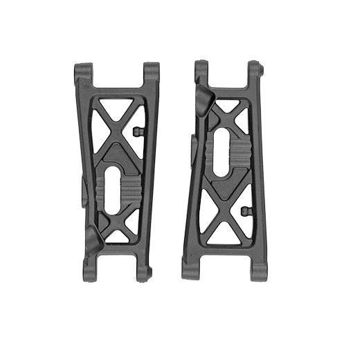 ASC92575 Team Associated RC10B7.1 FT Front Suspension Arms, Carbon