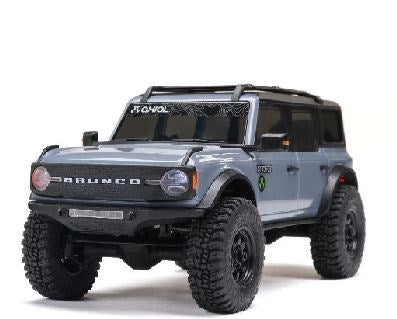 AXI-2048T2 Axial 1/30 SCX30 Ford Bronco 4X4 RTR Brushed Rock Crawler (Battery & Charger Included), Grey