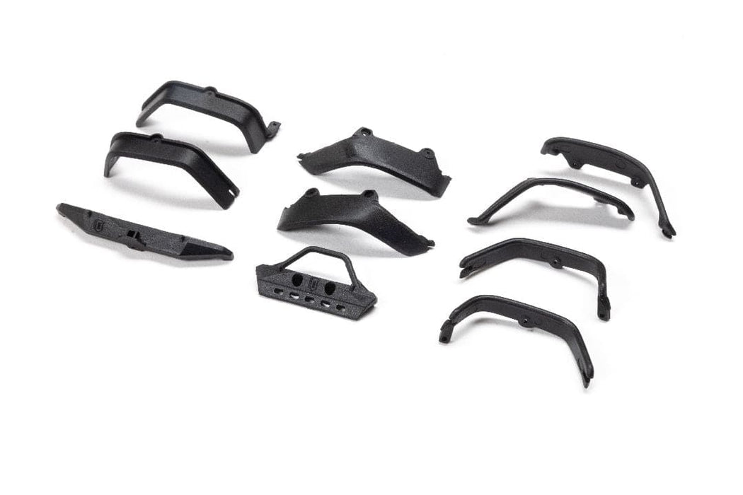 AXI-3309 Axial Bumpers, Standard/Comp Fenders: SCX30 JLU