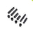 AXI-4320 Axial SCX10 III Driveshaft Set Front and Rear
