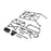AXI-4516 Axial Body Mount & Cage Set: SCX10 III XJ