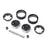 AXI-4522 Axial 1.9" KMC Mesa Beadlock Wheels (2) - Black & Silver
