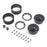 AXI-4688 Axial 1.9" KMC Grenede Beadlock Wheels (2) - Grey