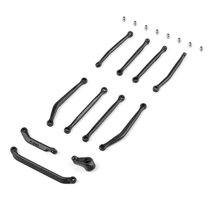 AXI-4760 Axial 99mm Short Wheelbase Link Set, Servo Horn: SCX30