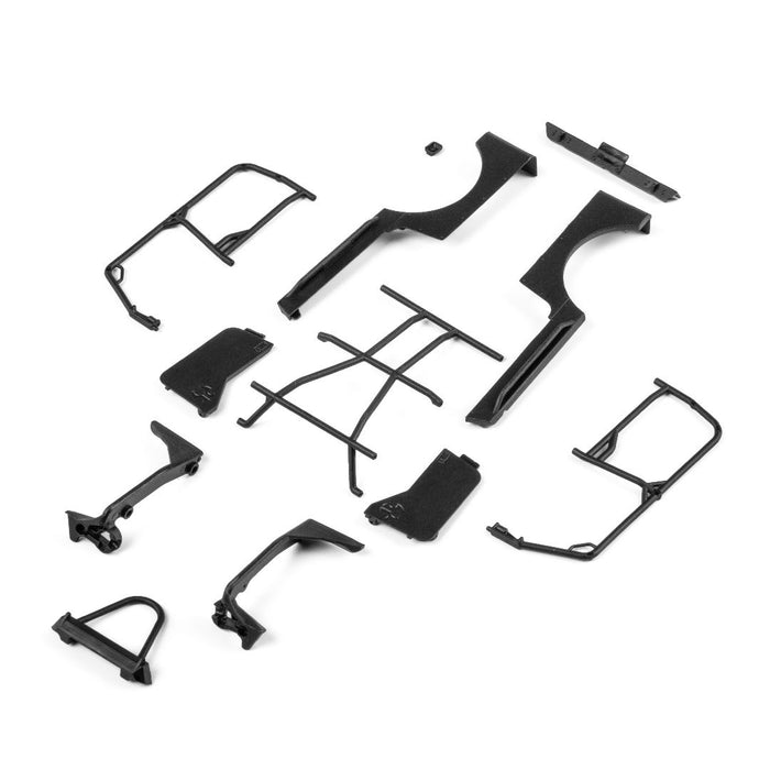 AXI-4763 Axial Genright Fenders & Cage, Doors, Bumpers: SCX30 CJ7