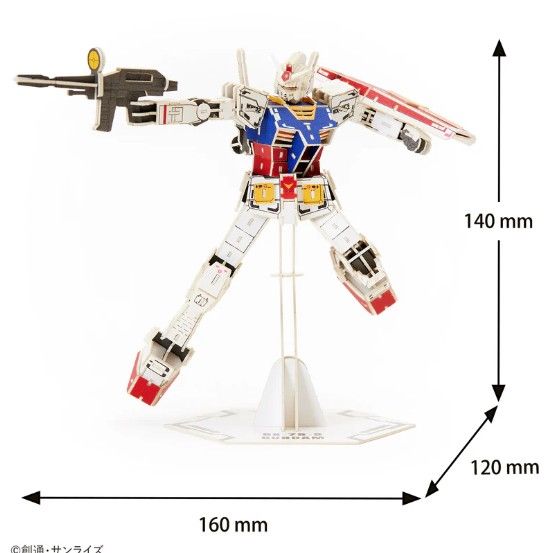 AZO513111 Azone si-gu-mi PRO RX-78-2 First Gundam (308 Pieces) Level 6