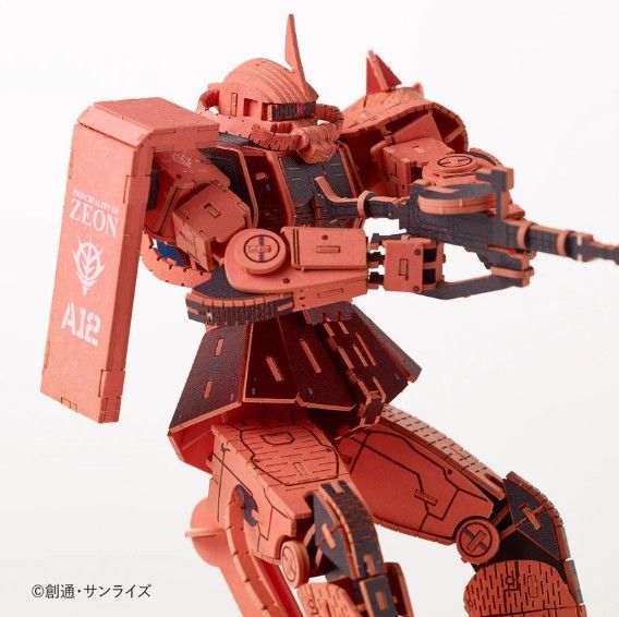 AZO513852 Azone si-gu-mi PRO MS-06S Zaku II (297 Pieces) Level 6