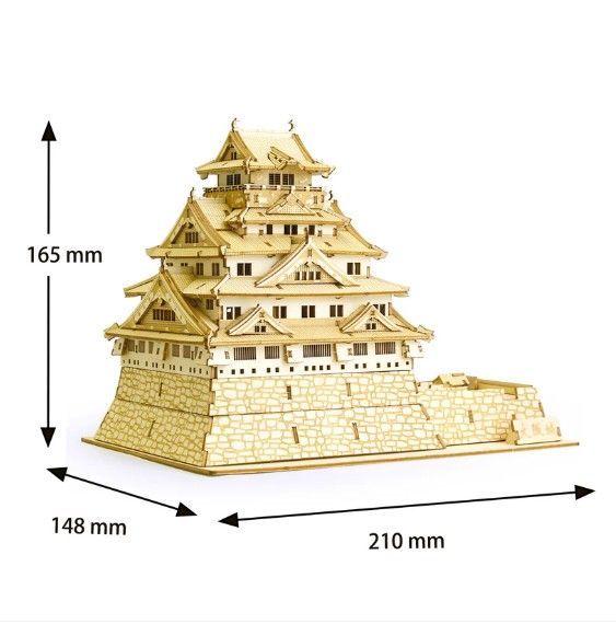 AZO525022 Azone wa-gu-mi Osaka Castle (233 Pieces) Level 5