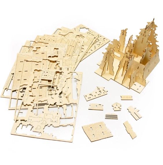 AZO525046 Azone wa-gu-mi Himeji Castle (371 Pieces) Level 5
