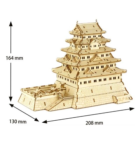 AZO525084 Azone wa-gu-mi Edo Castle (238 Pieces) Level 5