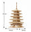 AZO525107 Azone wa-gu-mi Five Story Pagoda (301 Pieces) Level 5