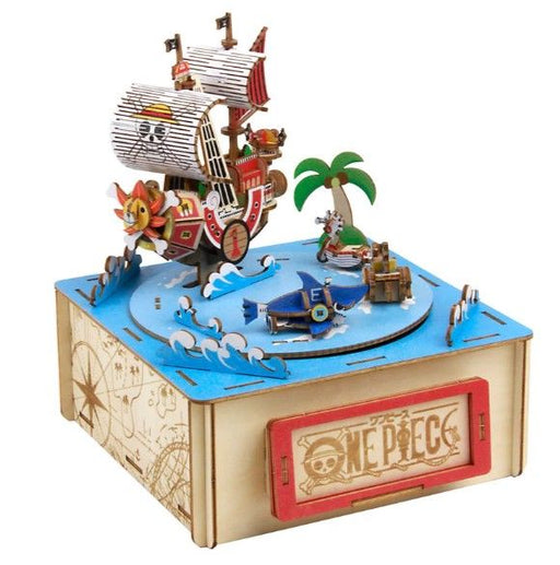 AZO525190 Azone One Piece Straw Hat Crew with Music Box (155 Pcs) Level 4