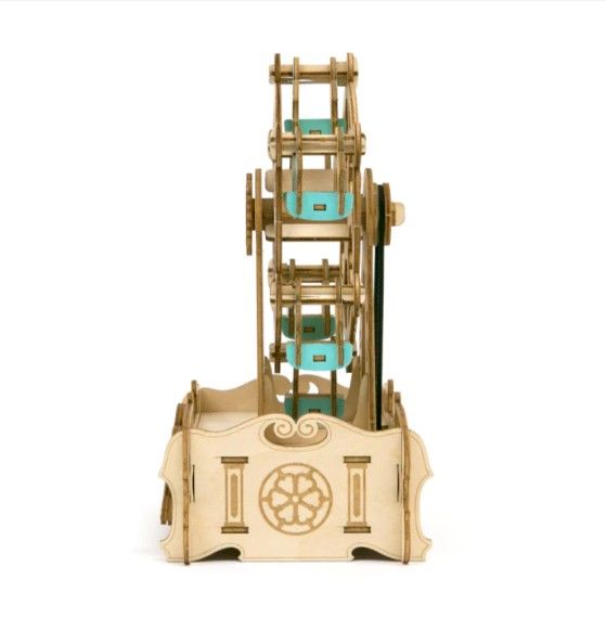 AZO525367 Azone wa-gu-mi Ferris Wheel with Music Box (88 Pieces) Level 3