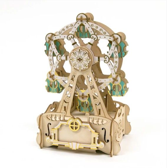 AZO525367 Azone wa-gu-mi Ferris Wheel with Music Box (88 Pieces) Level 3