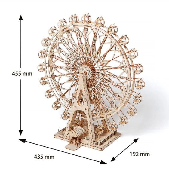 AZO525480 Azone wa-gu-mi Ferris Wheel (343 Pieces) Level 4