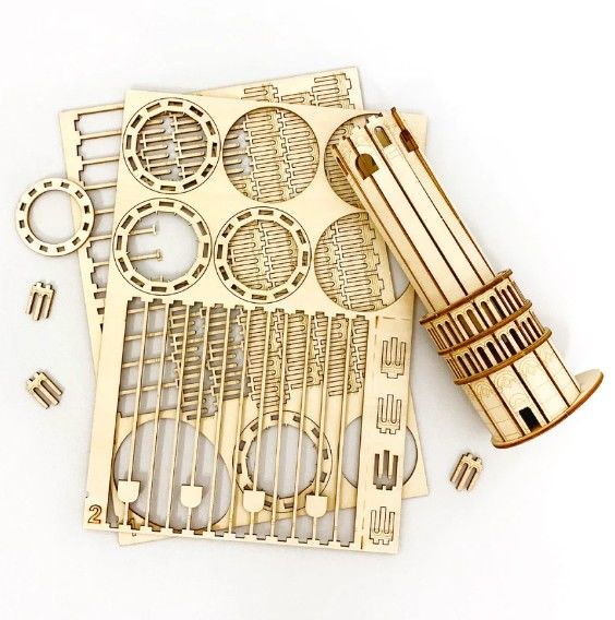AZO525503 Azone wa-gu-mi Tower of Pisa (105 Pieces) Level 3