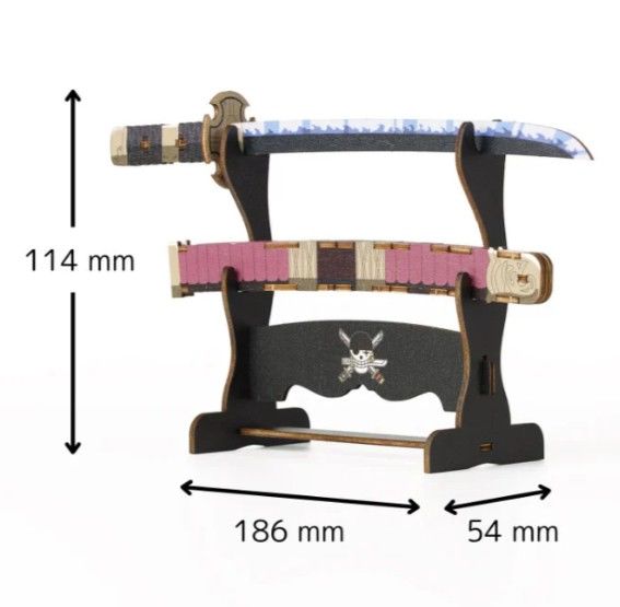 AZO526005 Azone One Piece Roronoa Zoro Sword Sandai Kitetsu (28 Pcs) Leve