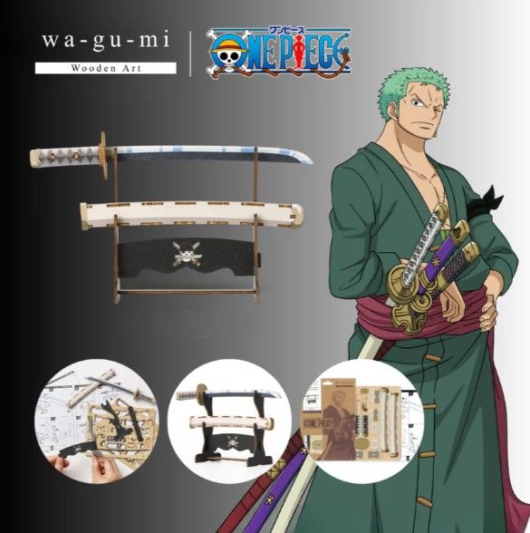 AZO526012 Azone One Piece Roronoa Zoro Sword Wado Ichimonji (30 Pcs) Level
