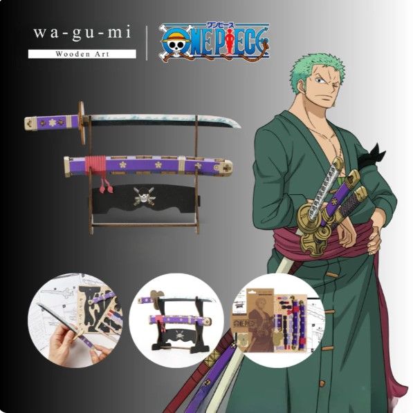 AZO526029 Azone One Piece Roronoa Zoro Sword Enma (28 Pcs) Level 1