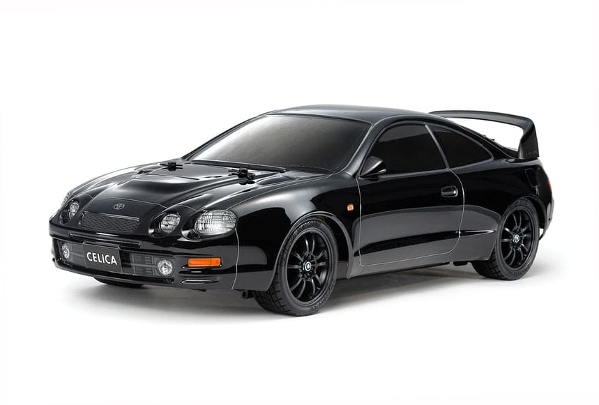 TAM47510 1/10 R/C Toyota Celica GT-Four, (ST205) Black Painted Body (TT-02)