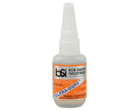 BSI130 Bob Smith Industries Ultra-Cure Medium CA Tire Glue w/Pin Cap