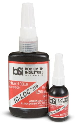 BSI174 Bob Smith Industries IC-LOC Red Permanent Thread Lock (1.69oz)