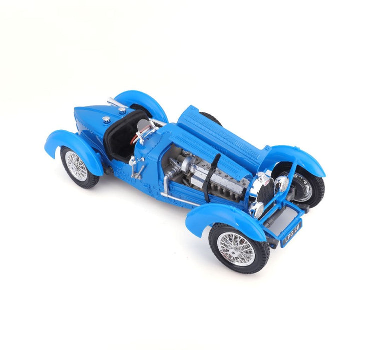 BUR18-12062 Bburago 1/18 Bugatti Type 59 (Blue)