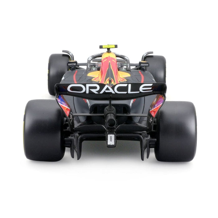 BUR18-18003-P Bburago 1/18 Red Bull RB19 (2023) w/driver (Perez #11)