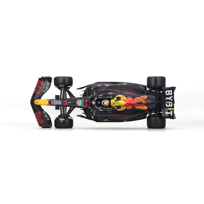 BUR18-18003-P Bburago 1/18 Red Bull RB19 (2023) w/driver (Perez #11)