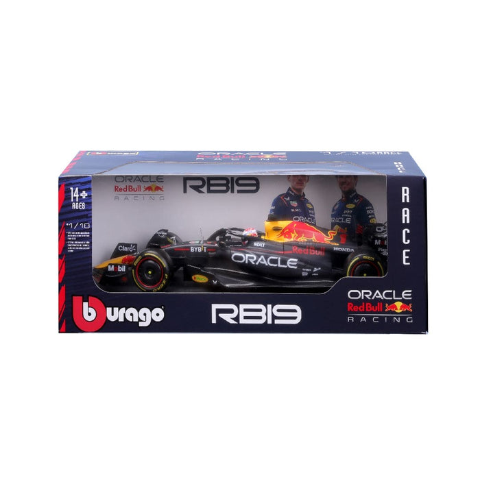 BUR18-18003-V Bburago 1/18 Red Bull RB19 (2023) w/driver (Verstappen #1)
