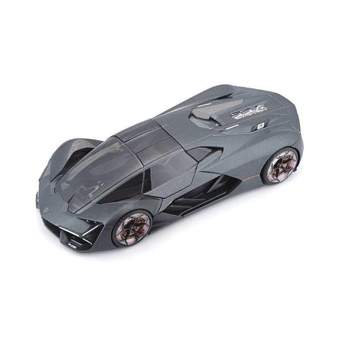 BUR18-21094 Bburago 1/24 Lamborghini Terzo Millenio (Metallic Grey)