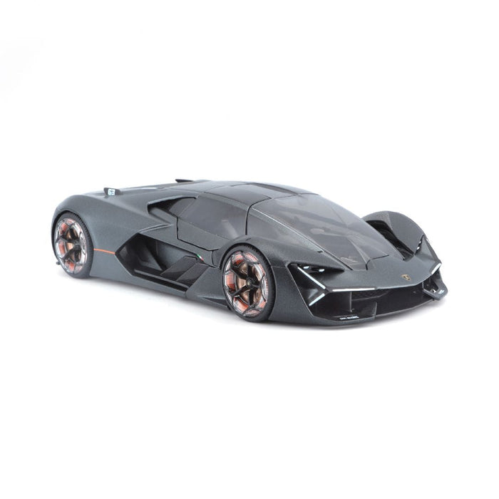BUR18-21094 Bburago 1/24 Lamborghini Terzo Millenio (Metallic Grey)