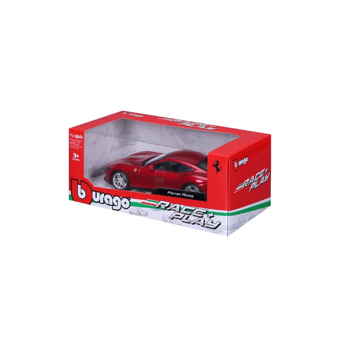BUR18-26029 Bburago 1/24 R&P Ferrari Roma (Red)