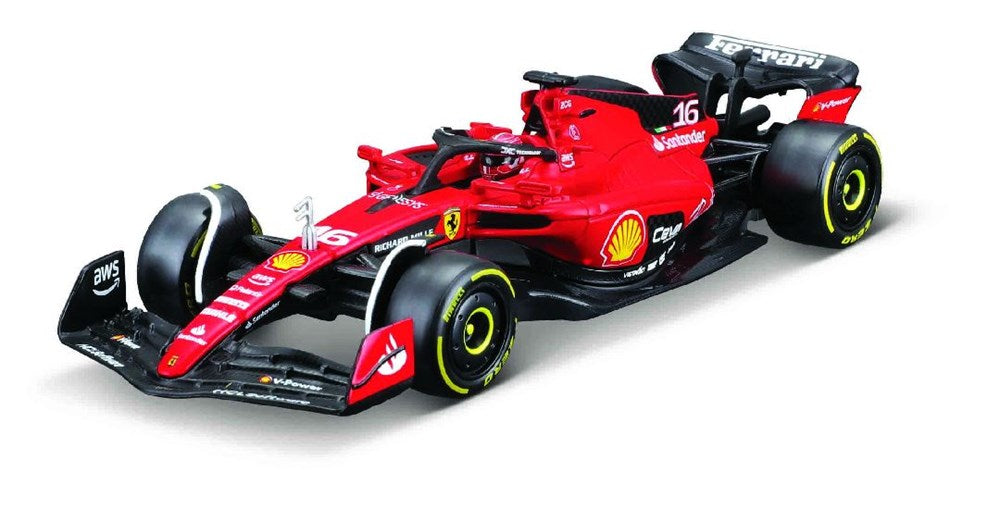 BUR18-36835-1 Bburago 1/43 Ferrari SF-23 (2023) w/ driver (Leclerc #16)