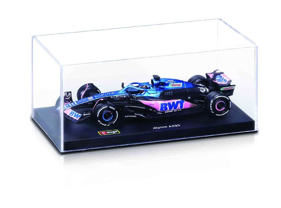 BUR18-38073 Bburago 1/43 Alpine F1 Team A523 (2023) w/ driver (Gasly #10)