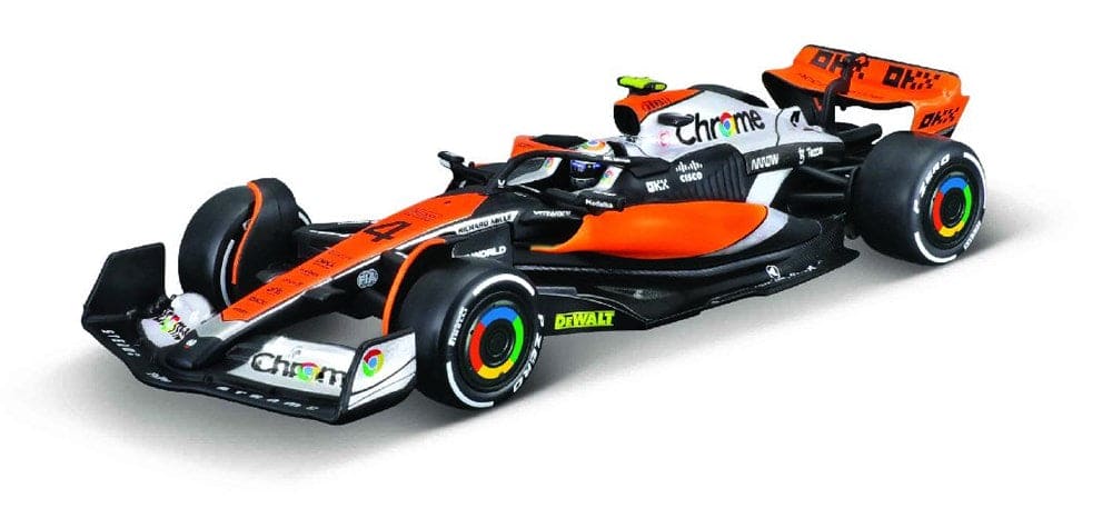 BUR18-38088 Bburago 1/43 McLaren Racing MCL60 (2023) w/ driver (Norris #4)