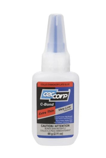 CECI-000351 CECCORP C-Bond Extra Thin, Ultra-low viscosity (2.11 oz)