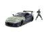 JAD34370 Jada 1/24 "Hollywood Rides" Naruto 1993 Mazda RX-7 with Kakashi Hatake