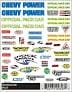 PIN317 Dry Transfer Decals, NASCAR