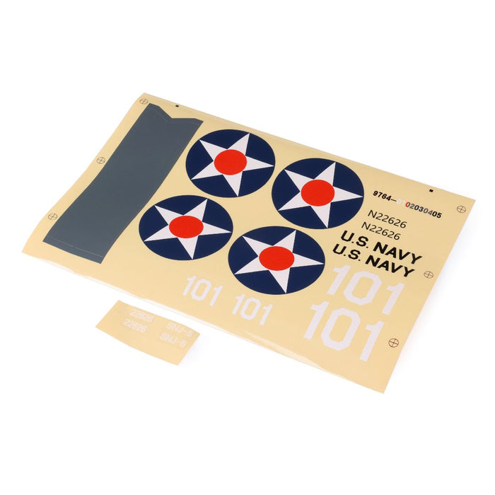 EFL-2976 E-Flite Decal Set: SNJ-5/AT-6 Texan 1.5m