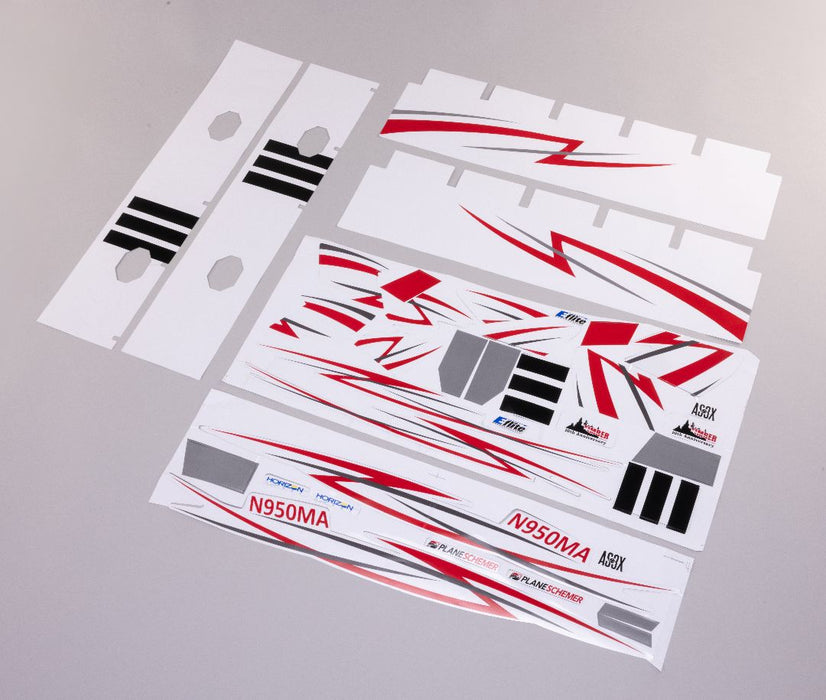 EFL-3486 E-Flite Decal Sheet: Timber 10-Year Anniversary Edition