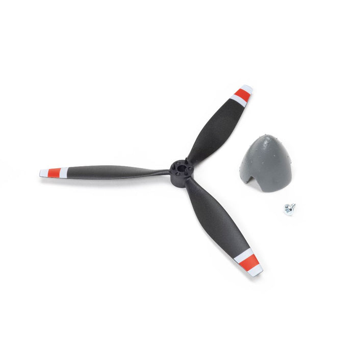 EFL-4105 E-Flite Prop CW (Right) with Spinner: Micro OV-10 Bronco