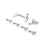 EFL-4334 E-Flite Control Horn Set: Micro P-47