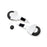 EFL-4336 E-Flite Landing Gear Set: Micro P-47