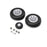 EFL-4883 E-Flite Soft Wheel Set, 93mm Diameter: P-51 Mustang 1.5m