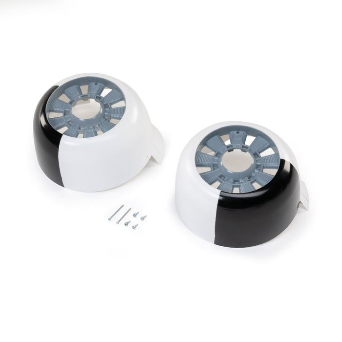 EFL107261 E-Flite Left and Right Cowling Set (White): C-45 Expeditor