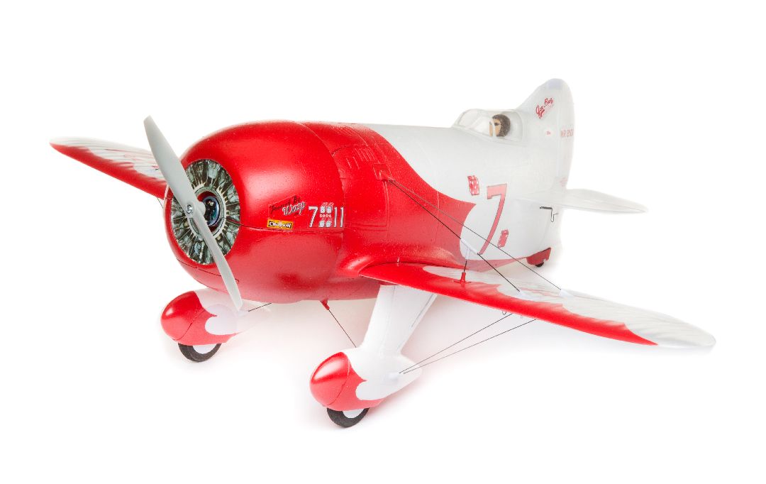 EFLU61500 E-Flite UMX Gee Bee R-2 BNF Basic with AS3X and SAFE Selec
