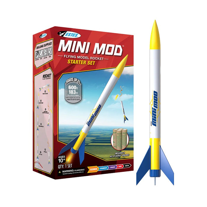 EST0643 Estes Rockets Min-mod 13MM STEM Starter Set (Beginner)